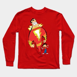 Billy Batson and the magic of Shazam Long Sleeve T-Shirt